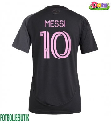 Inter Miami Lionel Messi #10 Bortatröja Kvinnor 2025-26 Kortärmad